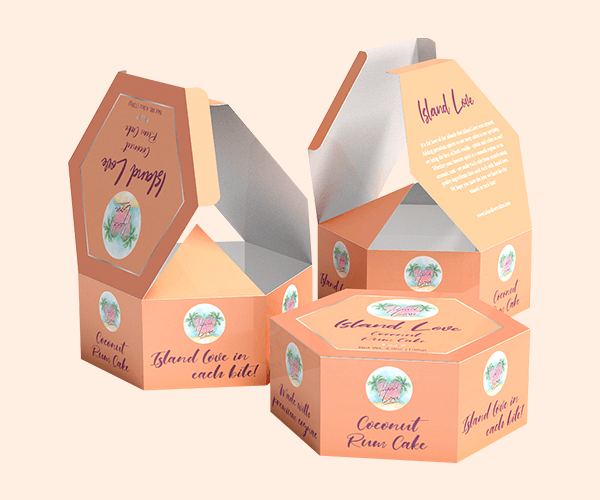 Custom Hexagon Boxes