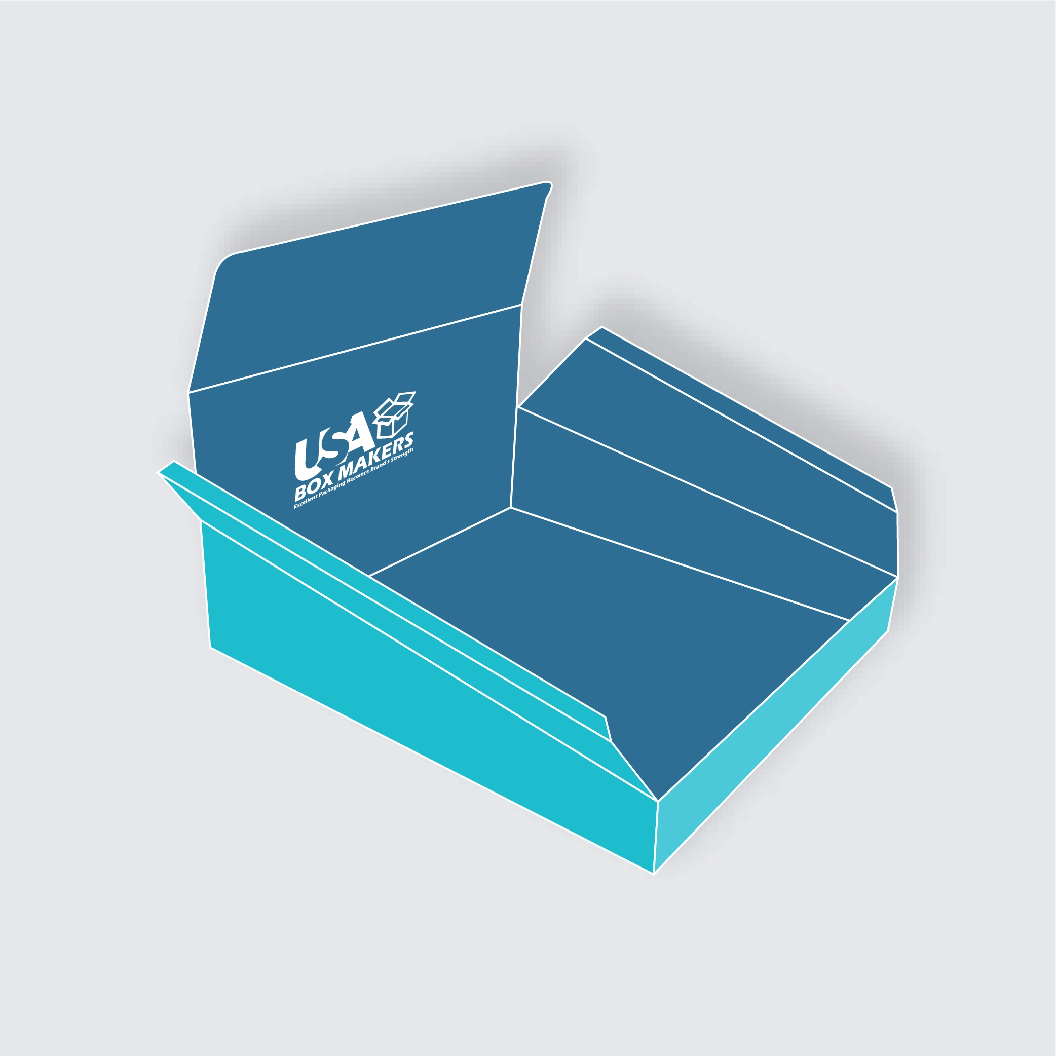Double Wall Display Lid Boxes